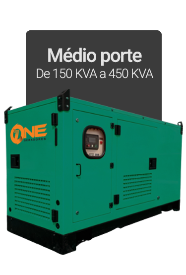 Geradores de médio porte +